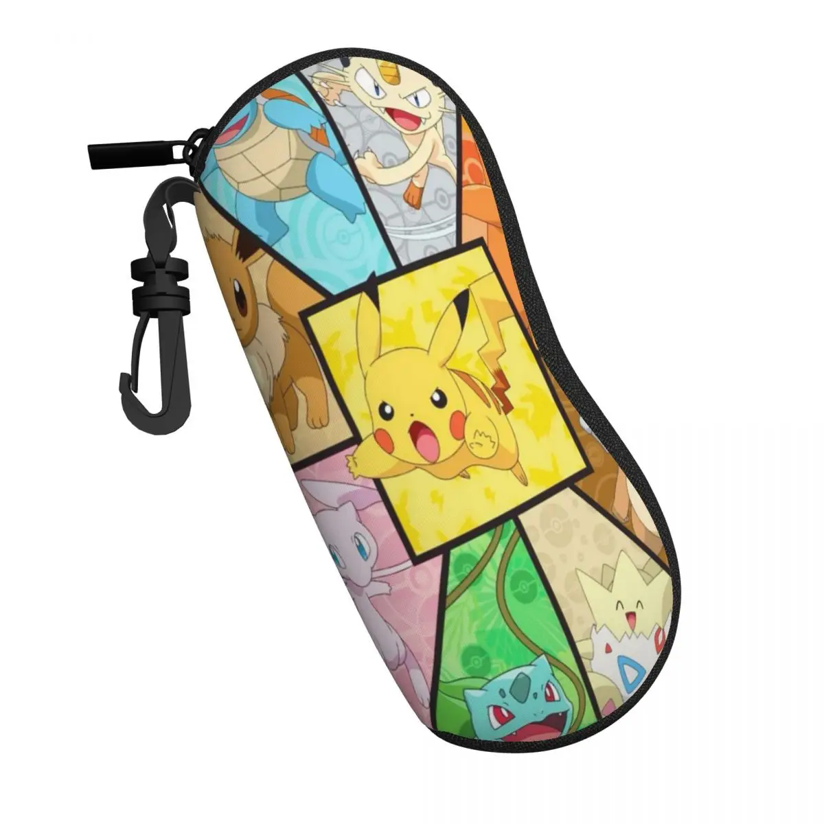 Pokemon Soft Shell Ultra-Light Eyewear Case - Scratch-Resistant and Space-Saving Glasses Bag for Outdoor Adventures