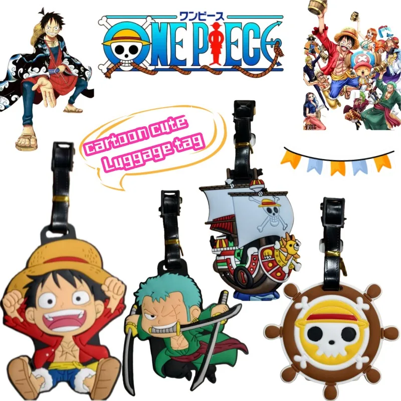 

Бирка для багажа One Piece с персонажами: Санджи, Портгас Д. Эйс, Ророноа Зоро, Нами. Креативная, с индивидуальным дизайном, защита от потери. Для рюкзаков, дорожных сумок и чемоданов.