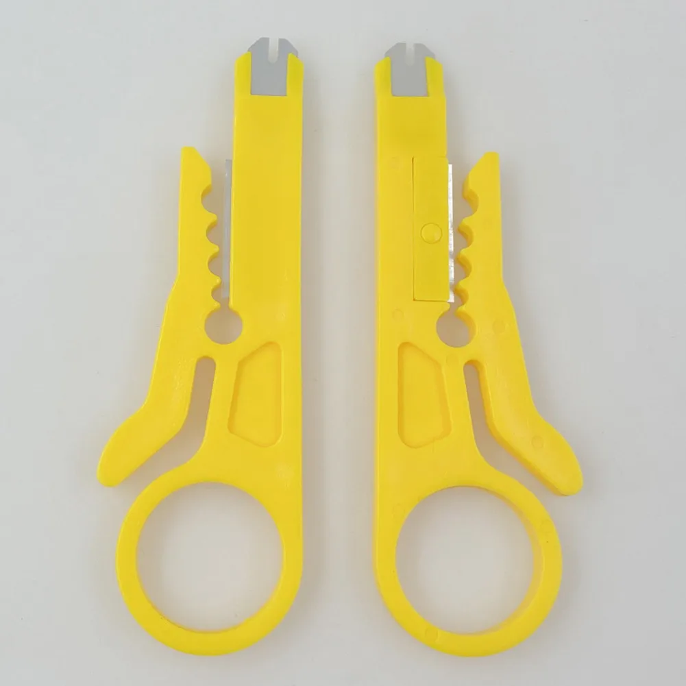 Convenient Mini Wire Stripper for CAT 5 5e 6 Data Cables Automatic Adjustment Mechanism for Optimal Performance