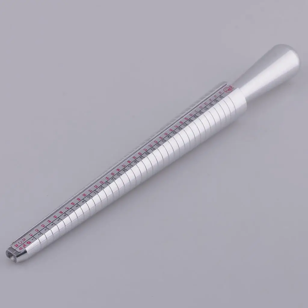 أدوات صنع تصميم خاتم المجوهرات مقاس الخاتم مغزل مزدوج الجانب 4 موازين تخصيص تصميم الدائري معيار العرض #5