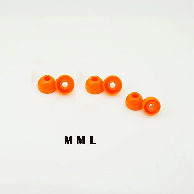 NONE Penon Liqueur O Orange Silicone Ear Tips 6