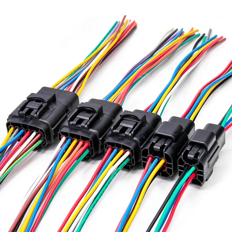 

1 компл. 1/2/3/4/6/8/10/12/16 Pin Denso 1,8 мм водонепроницаемый проводной разъем, электрическая вилка, автомобильная герметичная розетка для грузовиков