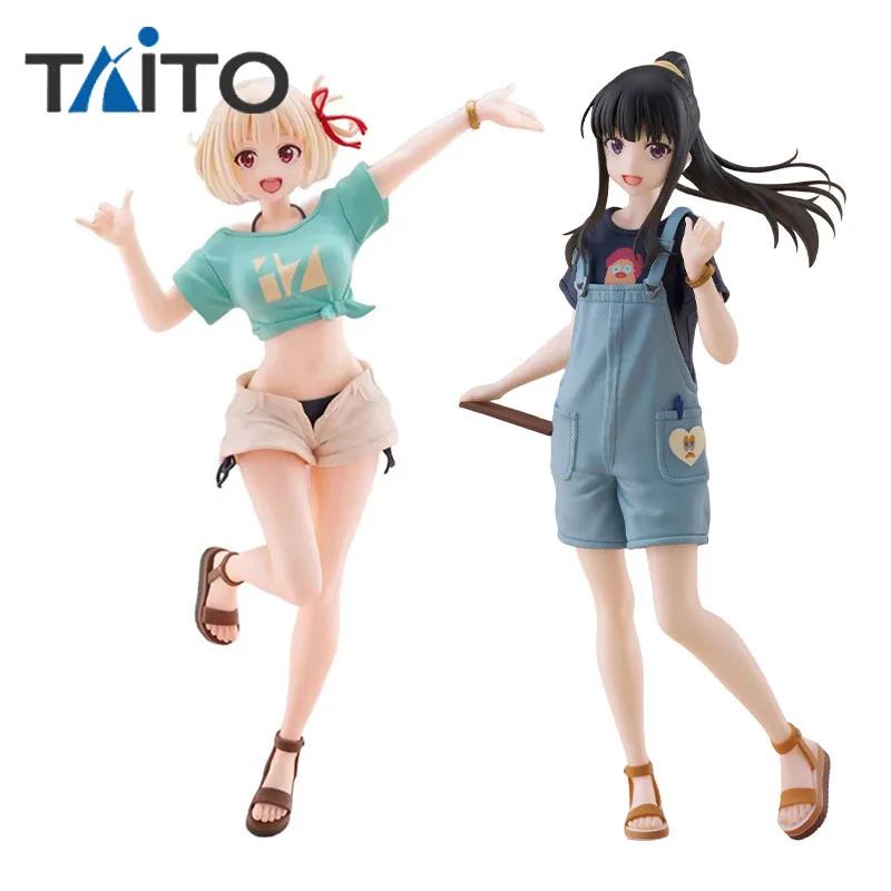 

Original Genuine TAiTO Nishikigi Chisato Inoue Takina Lycoris Recoil Anime Figure PVC 18CM Collectible Model Doll Ornament Toys