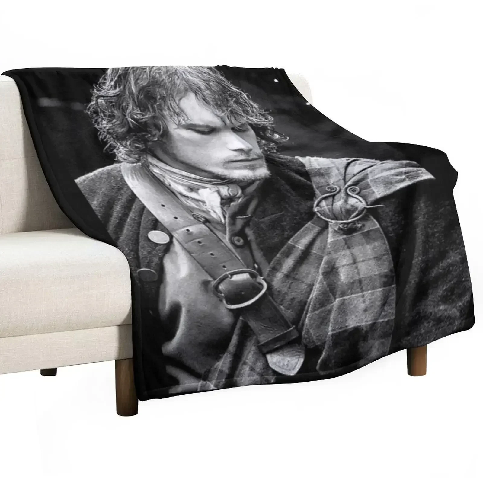 Jamie Fraser Outlander Throw Blanket Blankets For Sofas For Decorative Sofa Luxury Brand Blankets