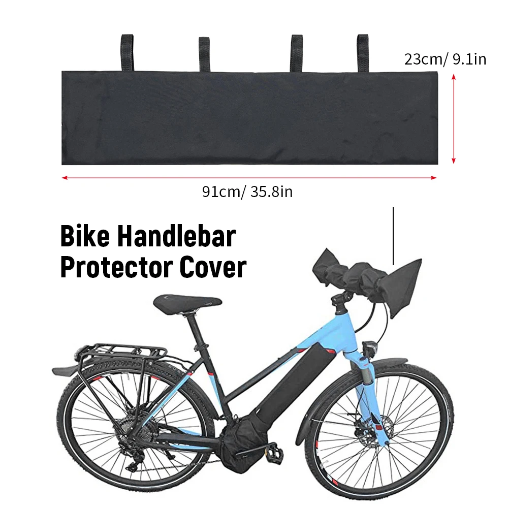 ZK30 Electric Bicycle Handle Dust-proof Protective Cover Bicycle Monitor Handlebar Universal Waterproof Rain Snow Protective