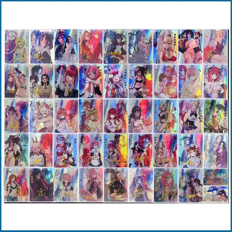 

Anime DIY ACG Marnie Lillie Collectible Cards Sexy Boys Toys Christmas Birthday Presents Naruto Goddess Story One Piece