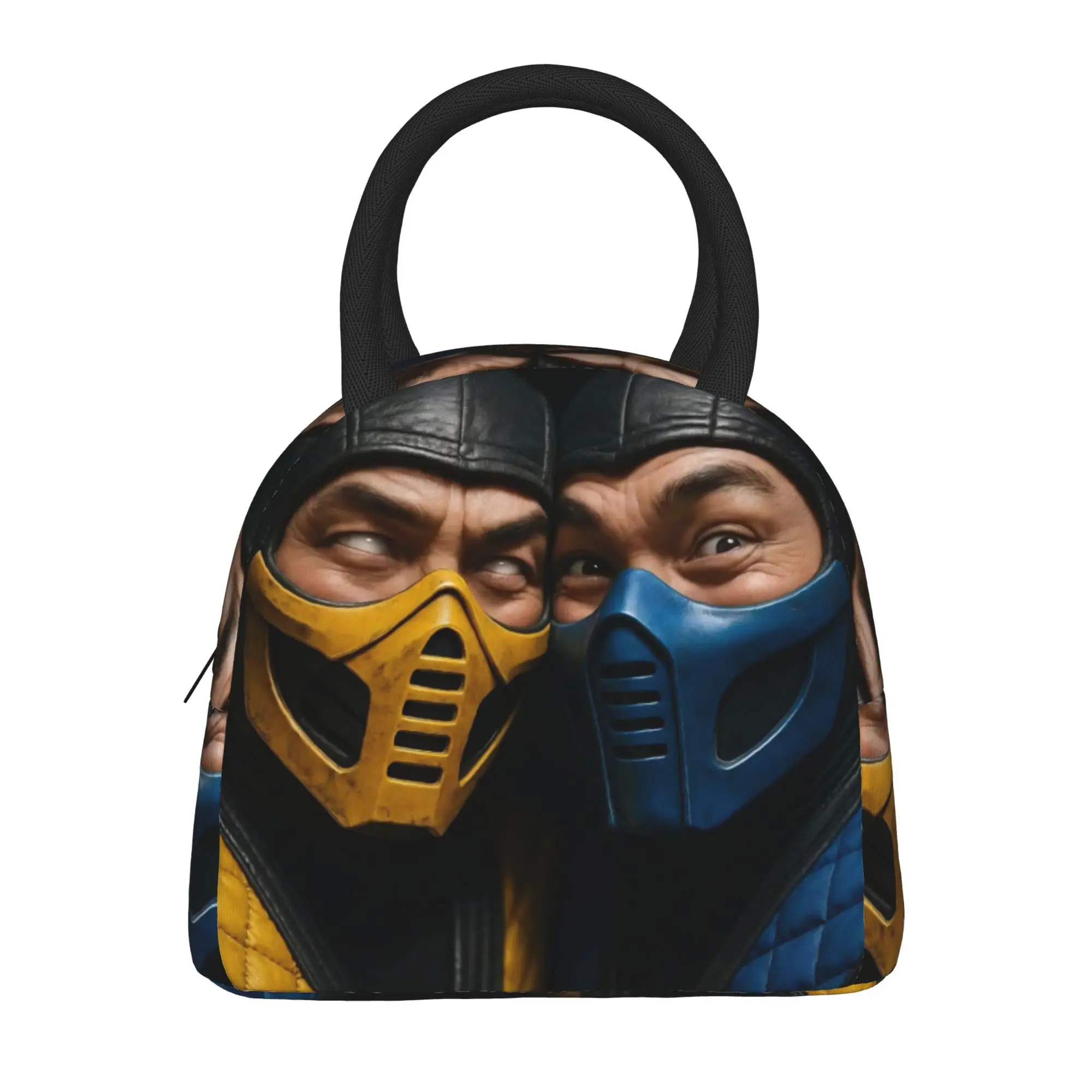 Mortal Kombat II Moive 2026 Bolsa térmica isolada para homens e mulheres, sacos para armazenamento de alimentos, caixa térmica portátil para piquenique