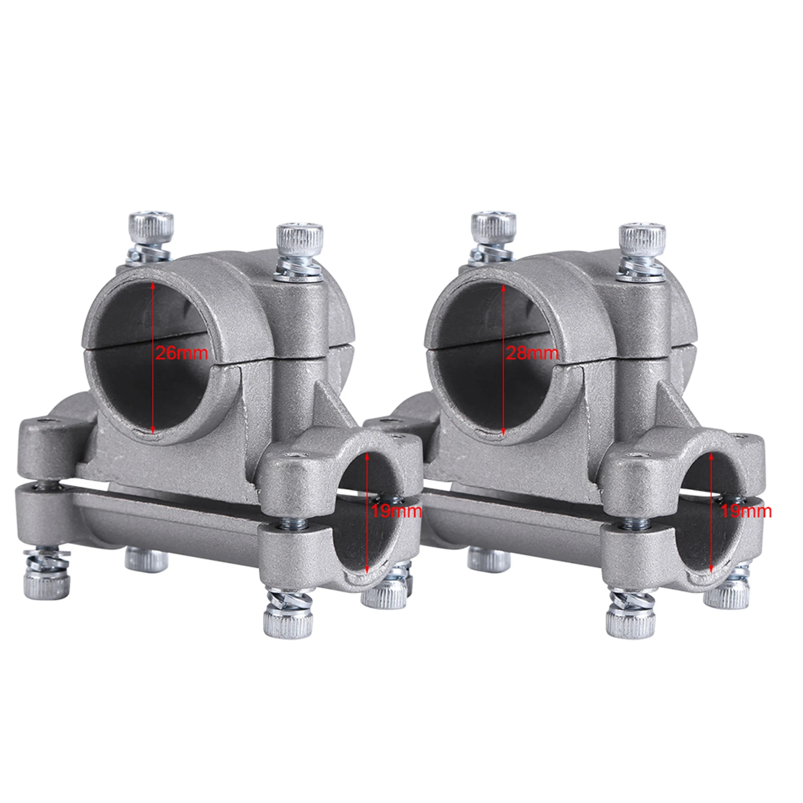 Strimmer handle bracket clamp 26/28mm Handle Bracket Clamp Handheld Holder for Strimmer Trimmer Brushcutter Tube