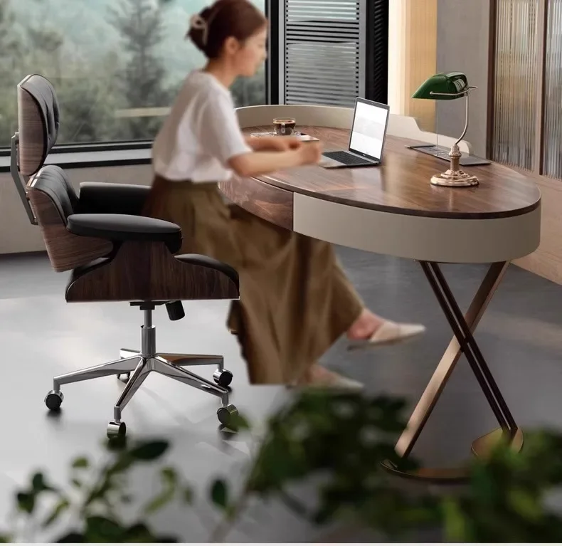 

Nordic Ash Desk Modern Minimalist Study Desk Designer Villa Home Office