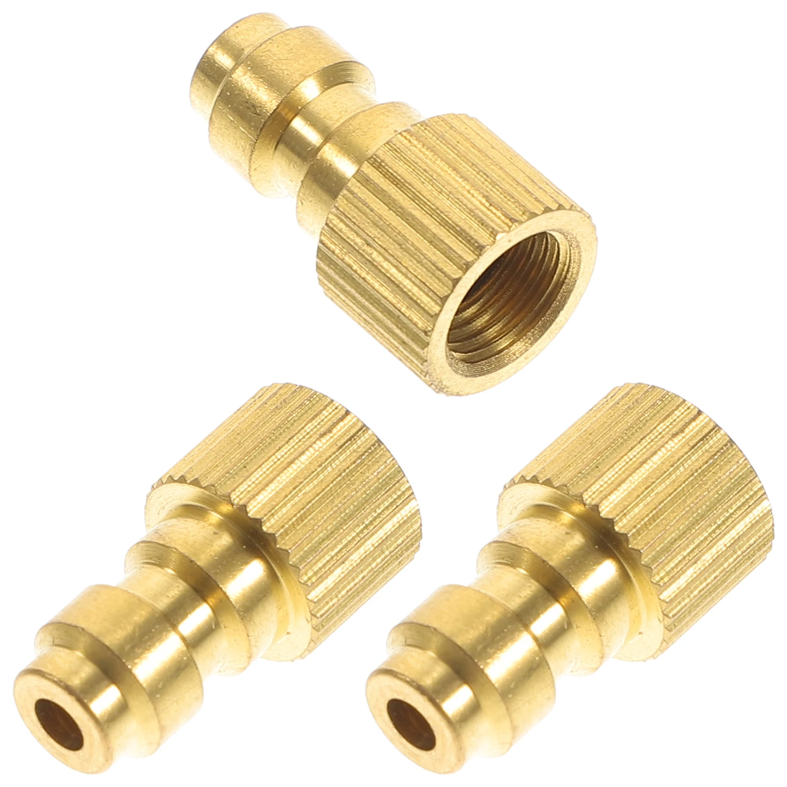 

3pcs Tire Adapter Copper for Bike Car Tires Pump Adapter Tire Inflatables High Cylinder Connector Portable