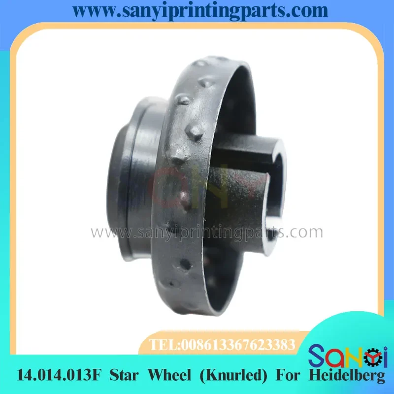 Rueda de estrella 14.014.013F (Knurled) de la mejor calidad, polea de 30x10x18mm para piezas de máquina de impresión Heidelberg PM74 SM102 KORD MO