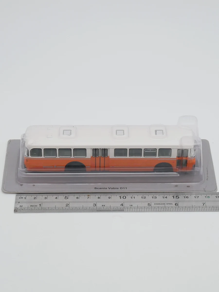 

Diecast IXO 1:72 Scale Ist Scania Vabis D11 Scania Bus Swedish Bus Alloy Car Model Collectible Toy Gift Souvenir Display