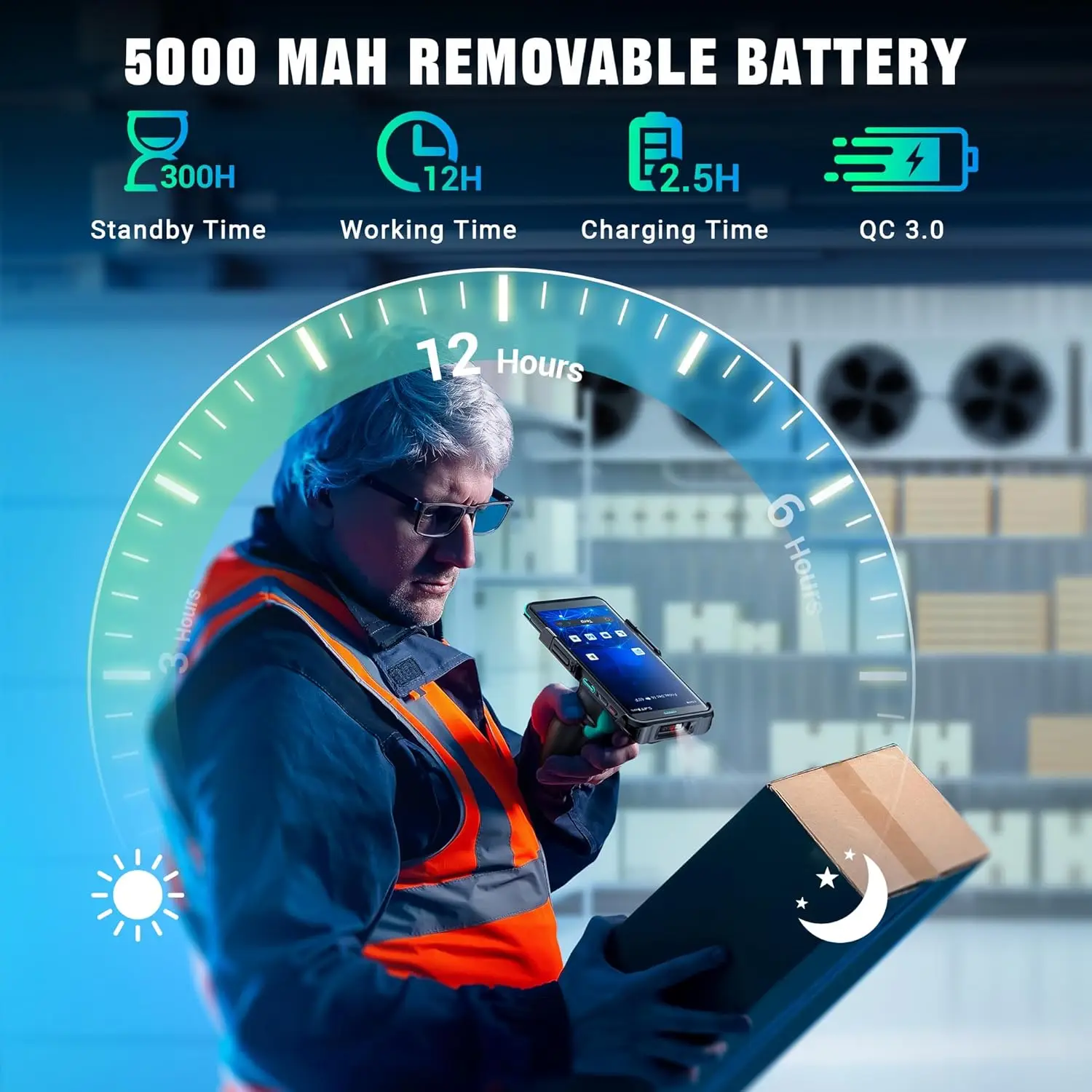 TC60-Lite MT6762 ثماني النواة 2.0 جيجا هرتز 4 + 64 جيجا بايت 5.99 بوصة المساعد الشخصي الرقمي وعرة أندرويد 12 GMS 2D ماسح الباركود 4G WIFI بلوتوث CE ROHS FCC #5