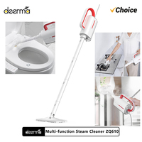 Original Deerma DEM-ZQ610 Steam Mopping Machine Multifunction Household Cleaning mop Aspirador 5 Attachments Mold 220V 1300W
