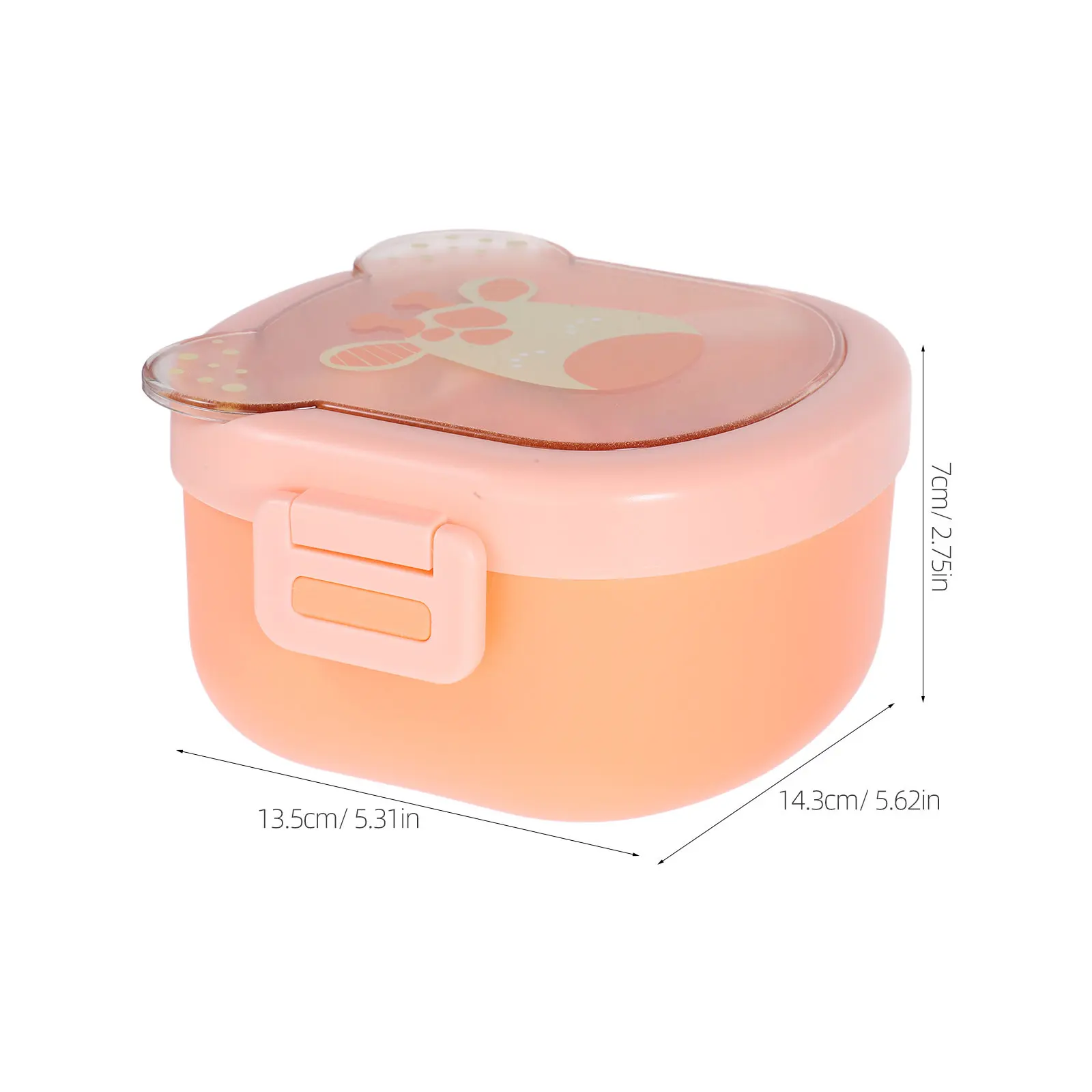 Portable Baby Feeding Set Food Scissors Spoon Suction Bowl Travel Snack Container Toddler Infant Tableware