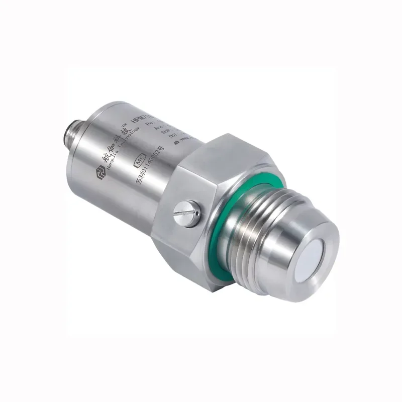 Ceramic Capacitive Pressure Sensor Transducer SS304 Housing Hygienic IP67 4~20MA 10Bar HJSENSOR HPM718 for Pressure