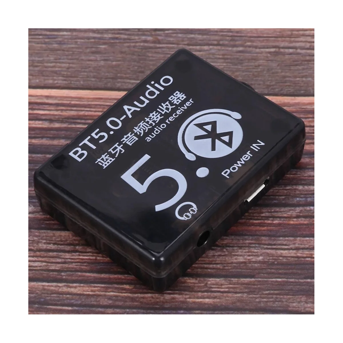 BT5.0 Audio Receiver MP3 Bluetooth Decoder Lossless Car Speaker Audio Amplifier Board with Case+AUX Audio Cable DC3.7-5V