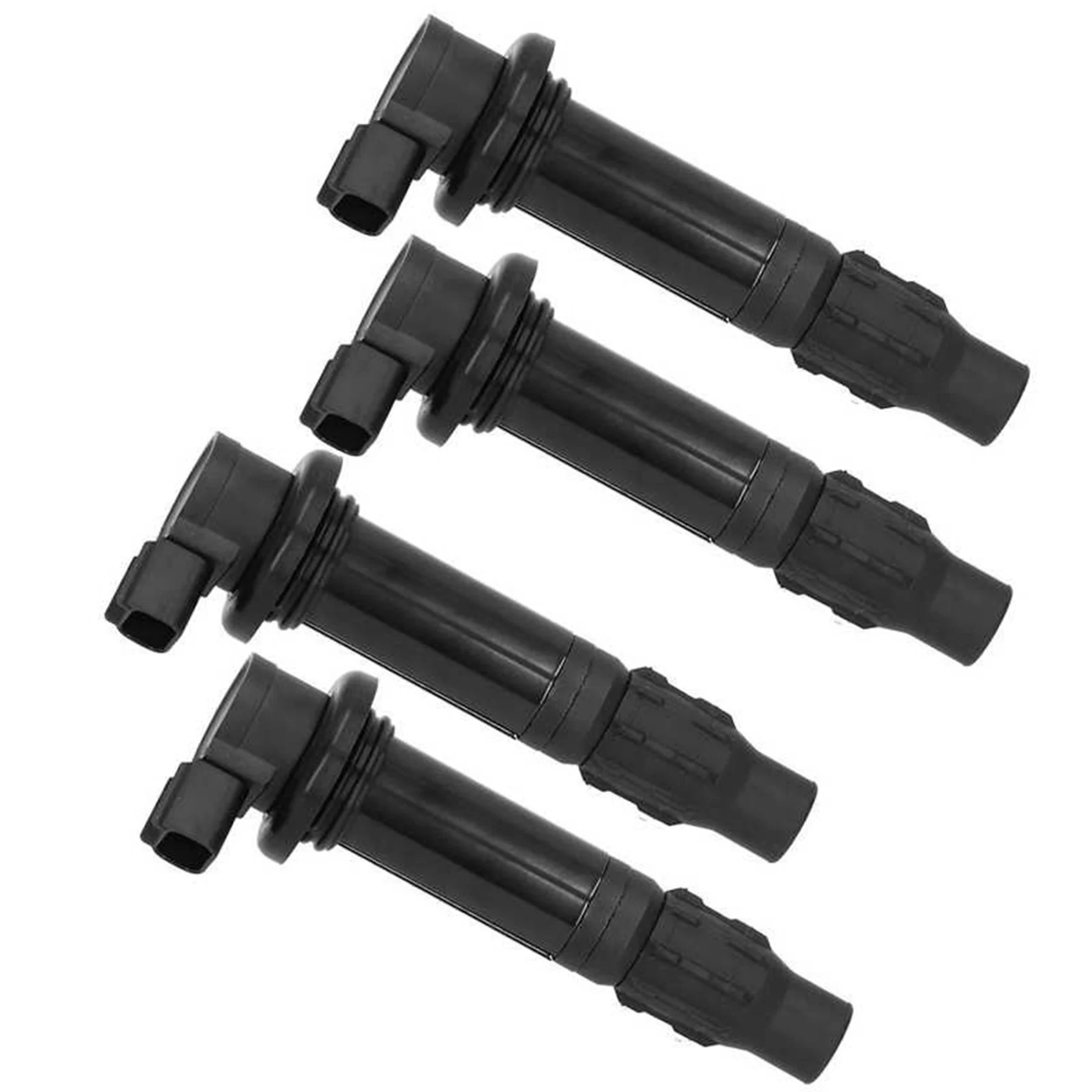 4Pcs Motorcycle Ignition Coil Stick Fit Ignition Coil for ZX636 ZX6R ZXR9F R9F 636 Ninja 05-16 F6T570