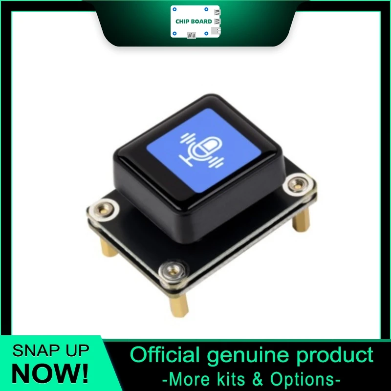 

Waveshare 0.85" ScreenKey, ST7735 IPS 128×128 SPI LCD, 65K цветов, совместимость с ESP32 RP2040 STM32