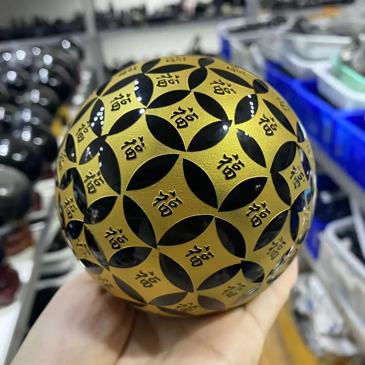 

Natural Obsidian Crystal Money Sphere, Energy Gemstone, Spiritual Healing, Home Decoration, Divination Demagnetization, Meditati