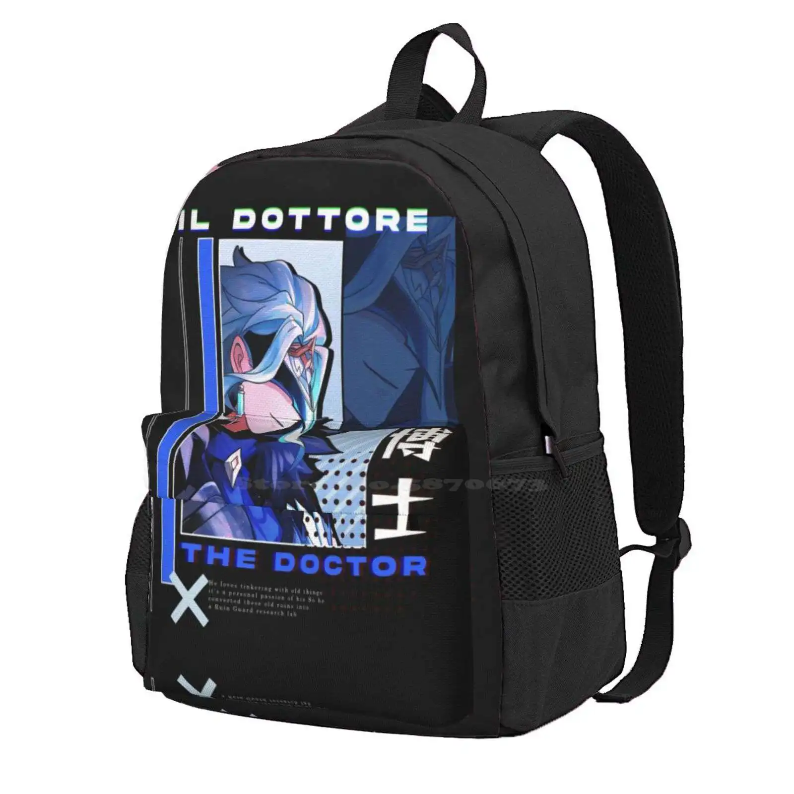 genshin-impacto-dottore-venda-quente-mochila-moda-sacos-genshin-impacto-dottore-genshin-dottore-medico-dottore-dottore