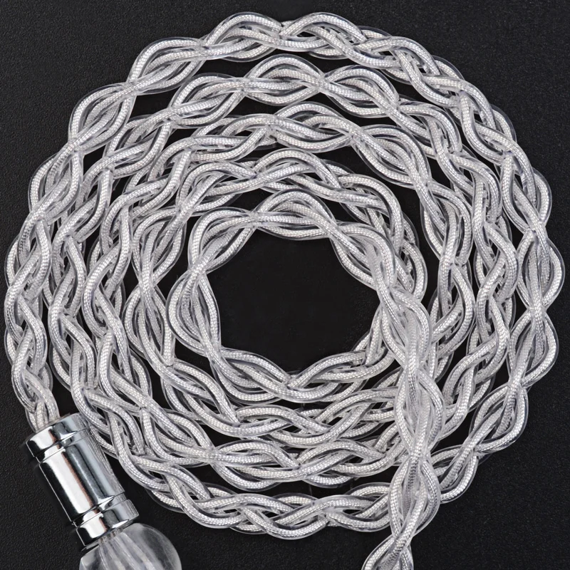 NICEHCK SilverLoong Copper Silver Alloy And 7N Silver Plated OCC Mixed Earphone Cable 3.5/2.5/4.4 MMCX/2Pin For FD7 NX7 MK4 F1