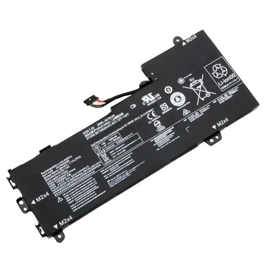 Laptop Battery L14S2P22 L14M2P24 L14M2P23 L14L2P22 For IdeaPad U31 U30 E31-80 E31-70 Series 7.6V/35WH /4610MAH