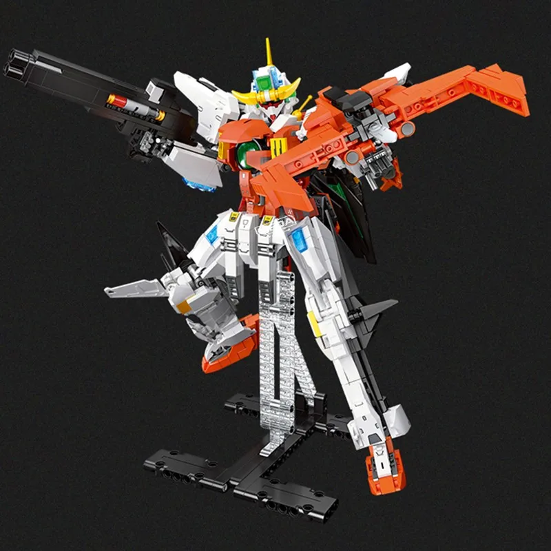 

Adult Mecha Series Robot City Mech Warrior Model Building Block Set 1057PCS Advanced Robot Toy Gift for Boys