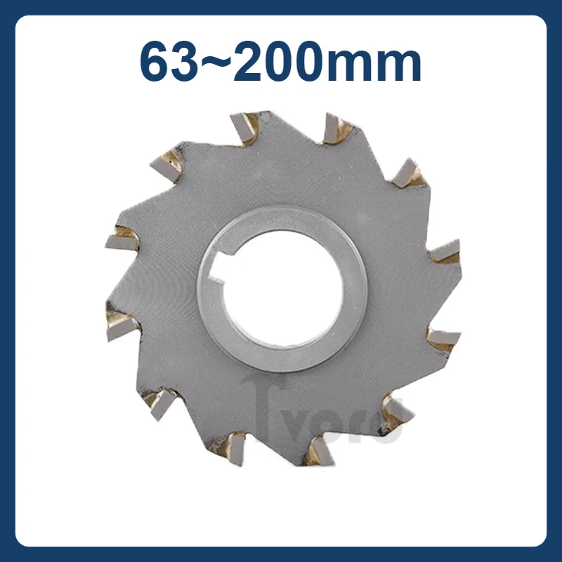 Inlaid Alloy Three-Sided Edge Milling Cutter Disc Milling Cutter Disc Tungsten Steel Carbide Milling Cutter Supports Customizati
