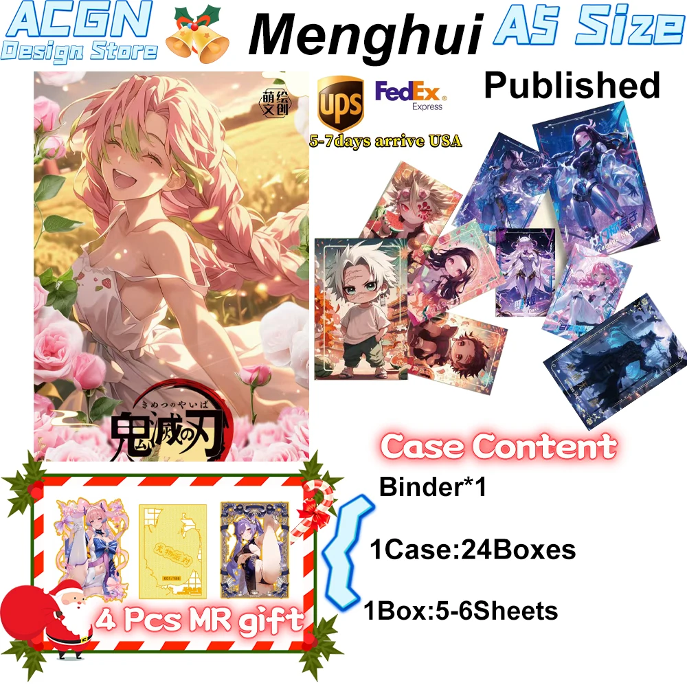 

Menghua культурный убийца демонов цветная бумага A5 акриловые доски Nezuko Shinobu аниме Kimetsu Yaiba доски игрушки хобби подарки