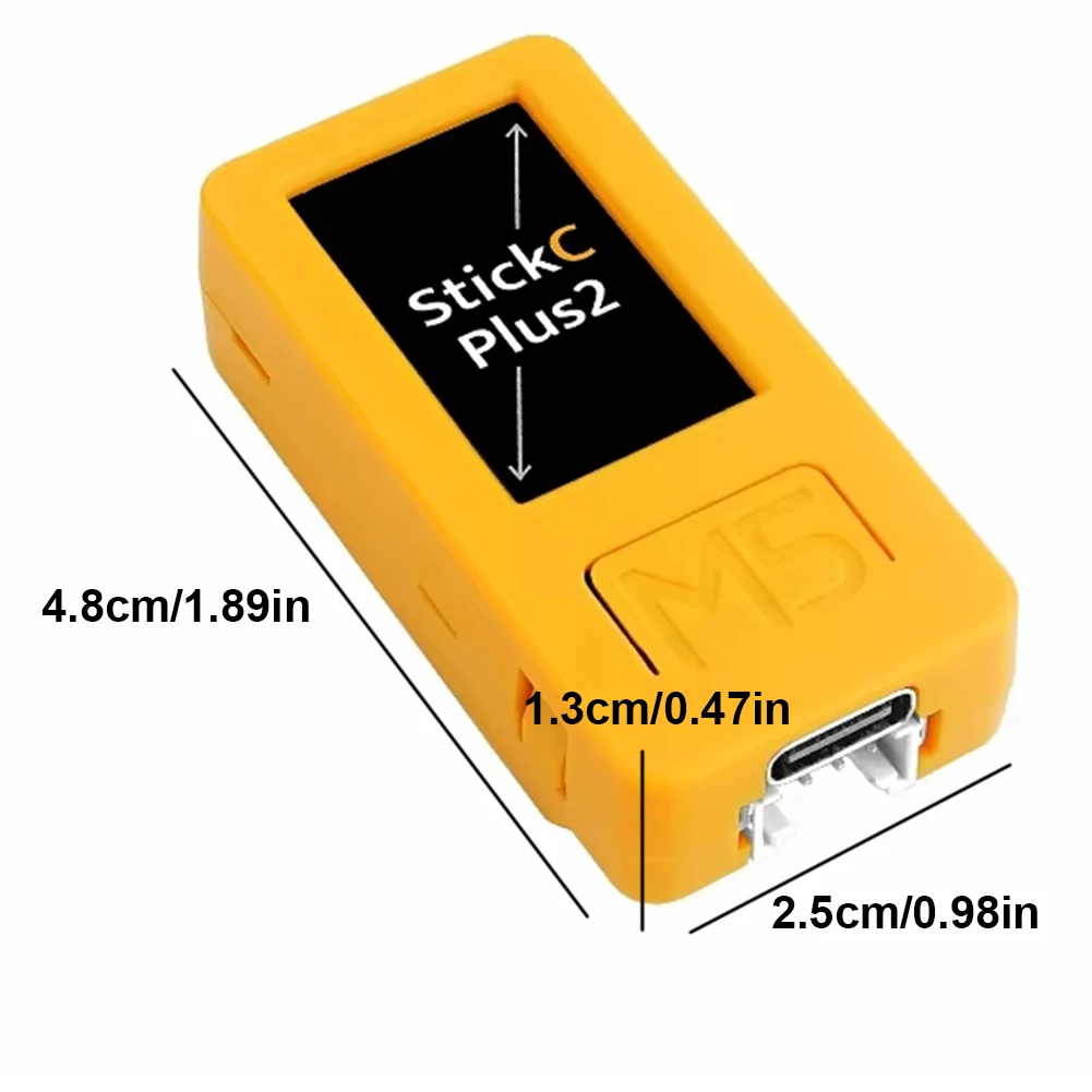 

M5StickC PLUS2 Wearable Watch Kit Mini IoT Development Kit 1.14-inch TFT Screen IoT Controller