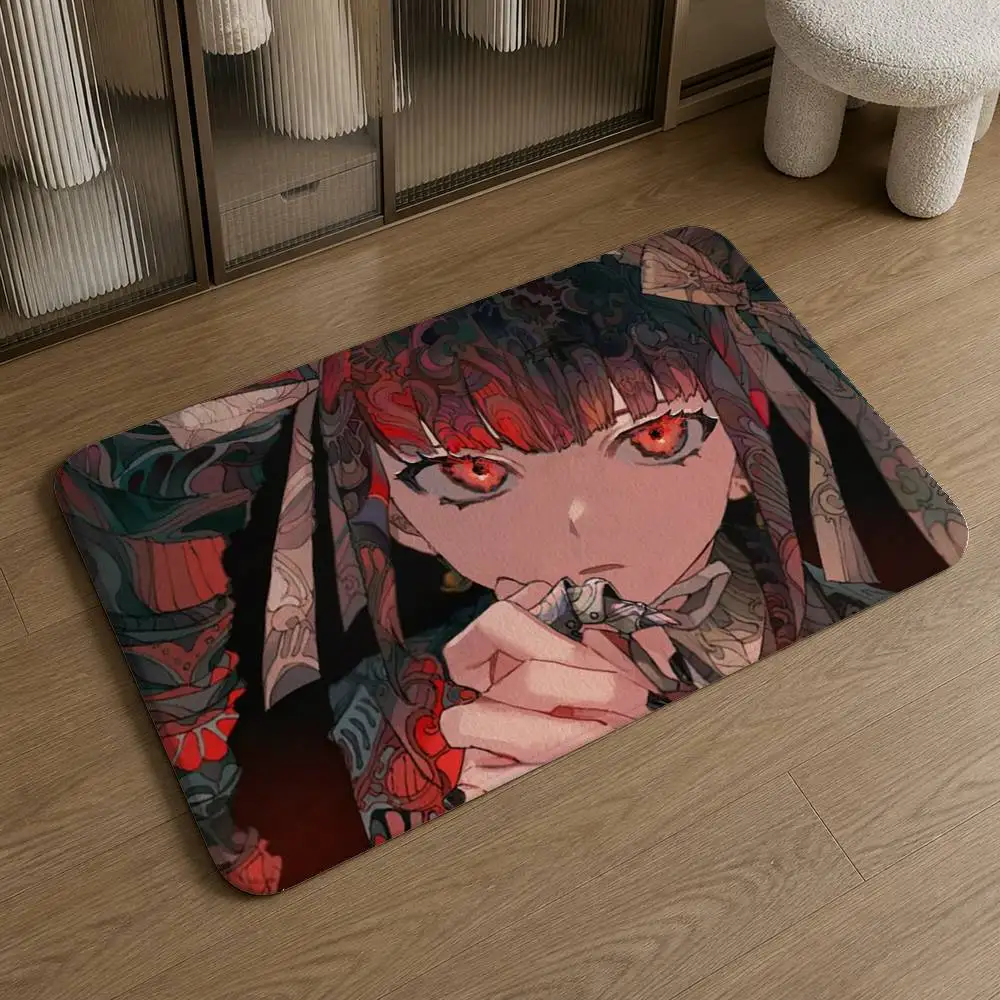 Danganronpa  Pattern Soft Washable Non-Slip Doormat for Indoor and Outdoor Home Decor