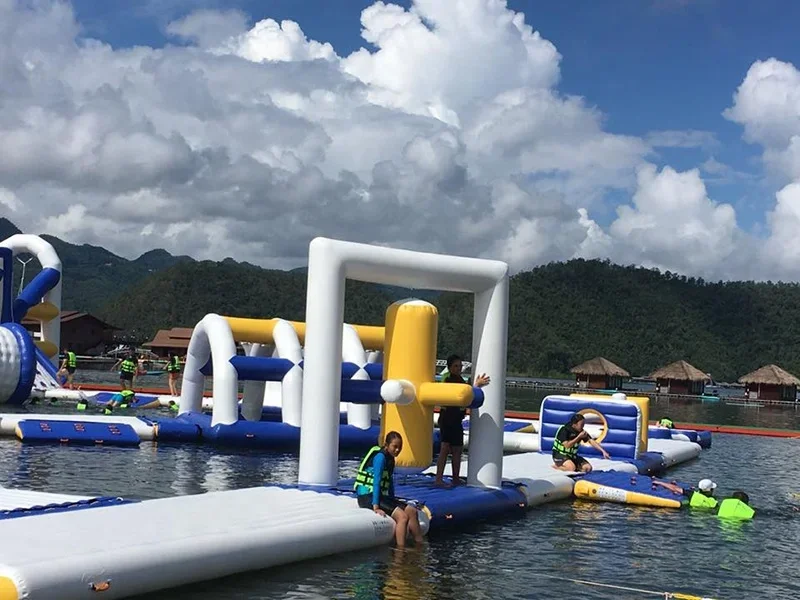 Durable Inflatable Water Sports For Entertainment / Water Park Games For Sales