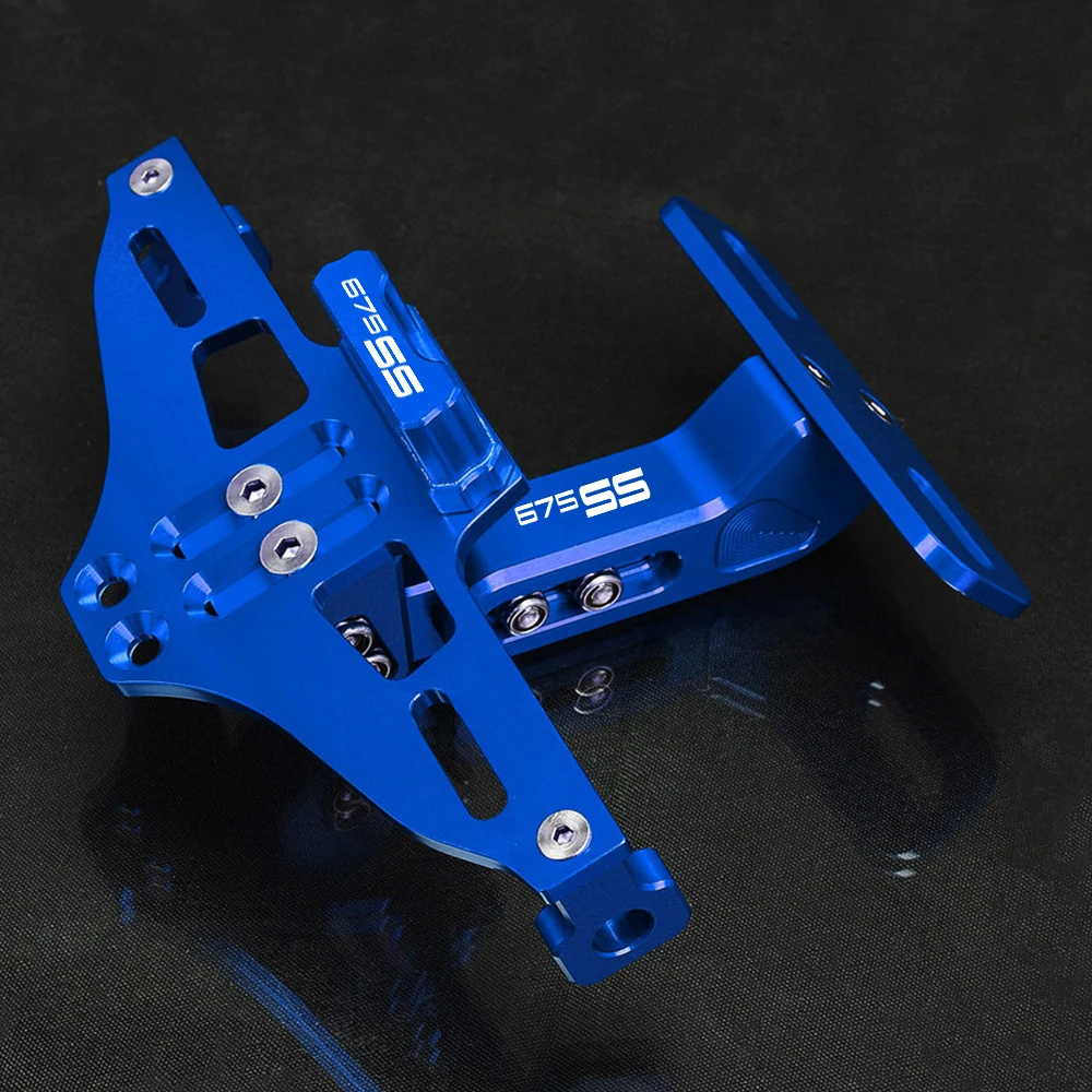 

FOR CFMOTO CF MOTO 675SS 675 SS 675-SS 2024 2025 2026 Motorcycle Rear License Plate Bracket Holder LED Turn Signal Lights