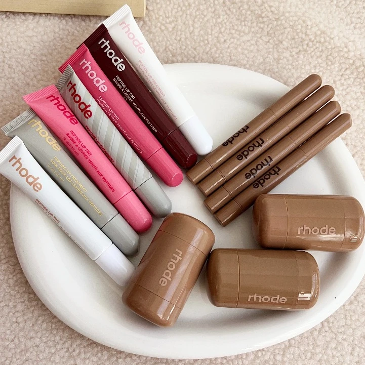 ウォータープルーフ リップグロス & リップスティック セット - ピンク、レッド、ブラウン |   長持ち、保湿ミラーフィニッシュ、ナチュラルルージュメイクアップギフト