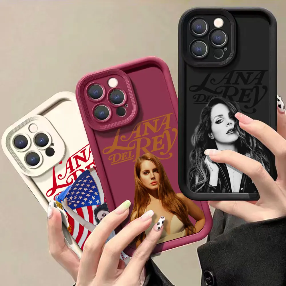 Lana Del Rey Singer Poster Phone Case For Samsung Galaxy A15 A14 A12 A11 A10S A22 A20 A05S A05 A04S A04E A04 A03 A03S Cover Case