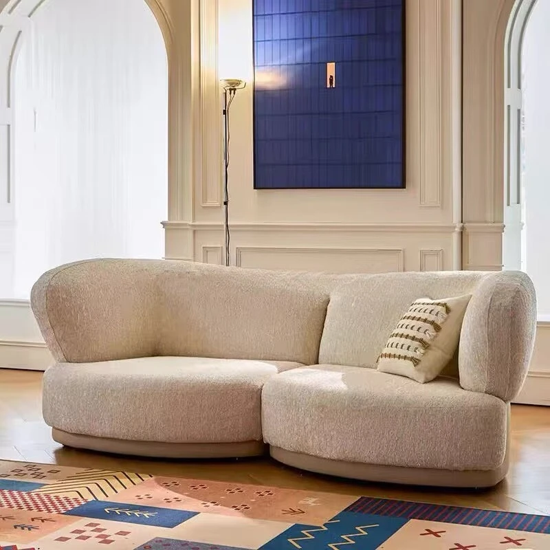 Negotiation area sofa company front desk sofa