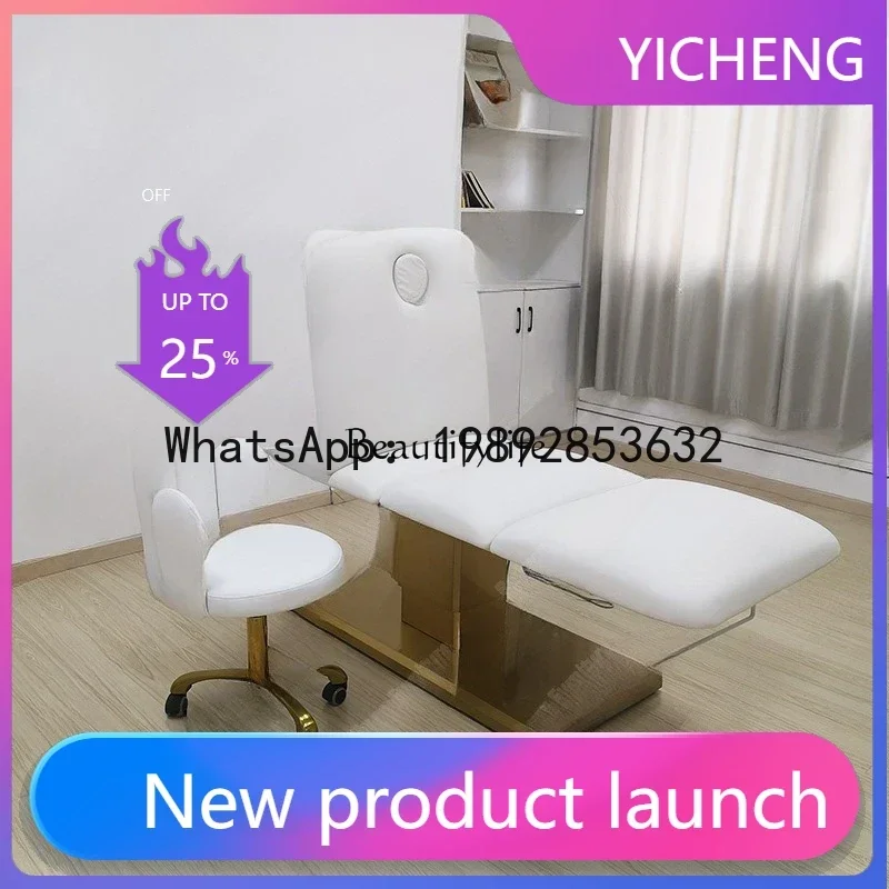 

Modern Platinum Beauty Salon Beauty Bed Furniture Massage Massage 3 Motor Massage Bed