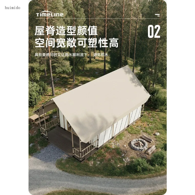 TimeLine Tianlai Hotel Duplex Tent Structure, Scenic Area Homestay, Resort, Accommodation, Villa, Hotel Can Be Customized