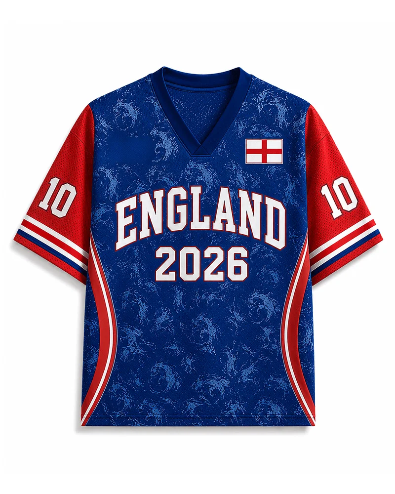 2026 New American England Short sleeved Children's Adult Family Male Female Couple Universal Loose Breathable Top