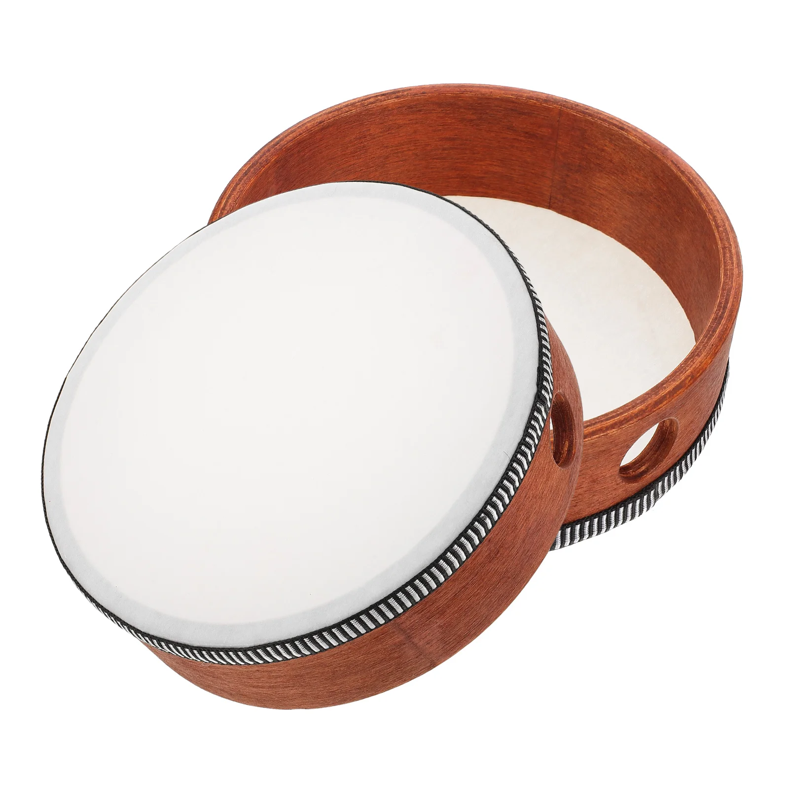 

2pcs Tambourine Percussion Instruments Hand Drum Bell for Adults Kids Musical Instruments Design