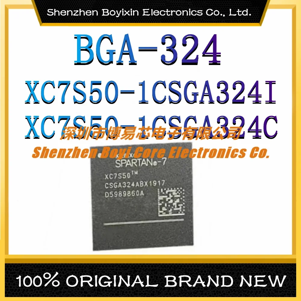 

XC7S50-1CSGA324I XC7S50-1CSGA324C Package: BGA-324