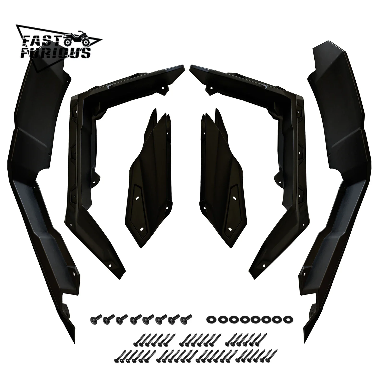 UTV Accessories For BRP Maverick X3 1000 Max R RR 4x4 XRC Turbo DPS Super Extended Fender Flares 2017-2024 715002973