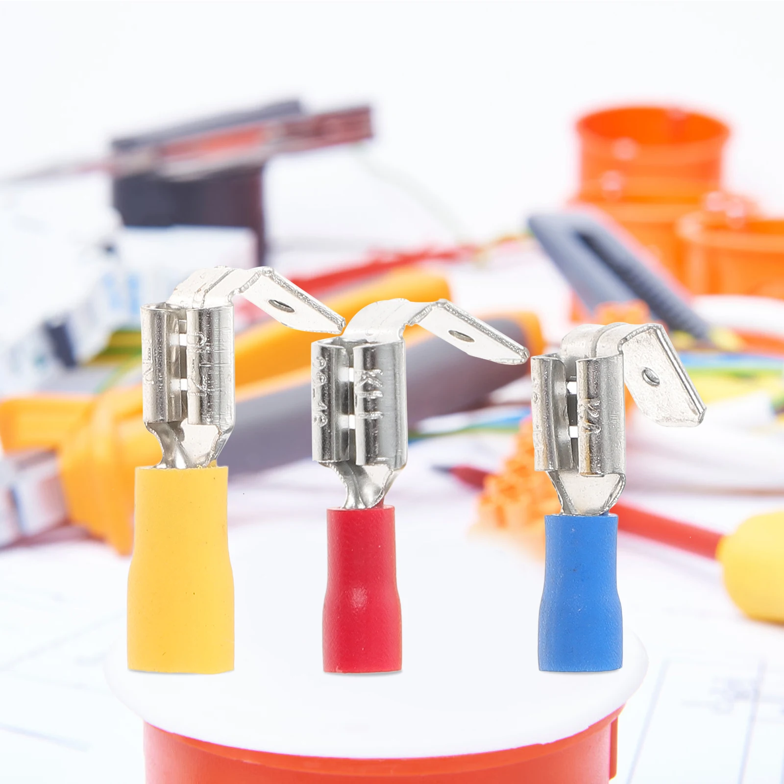 

Quick Connector Female Spade Terminal Connectors Electric for Wiring Electrical Wire