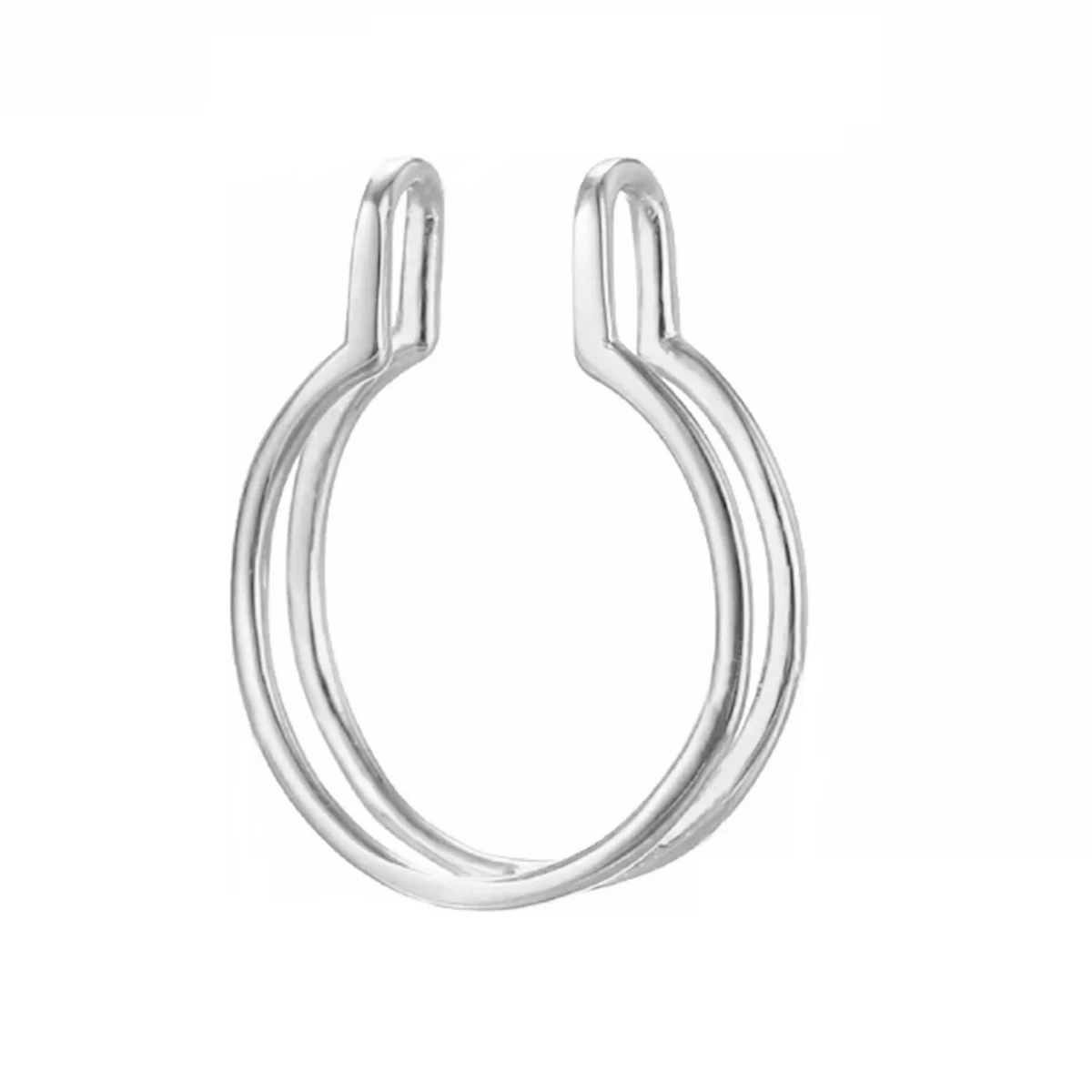 925 Sterling Silver Pearl Pendant Buckle Blank Base Fit Pearl Cabochon Gem DIY Jewelry Making Accessories
