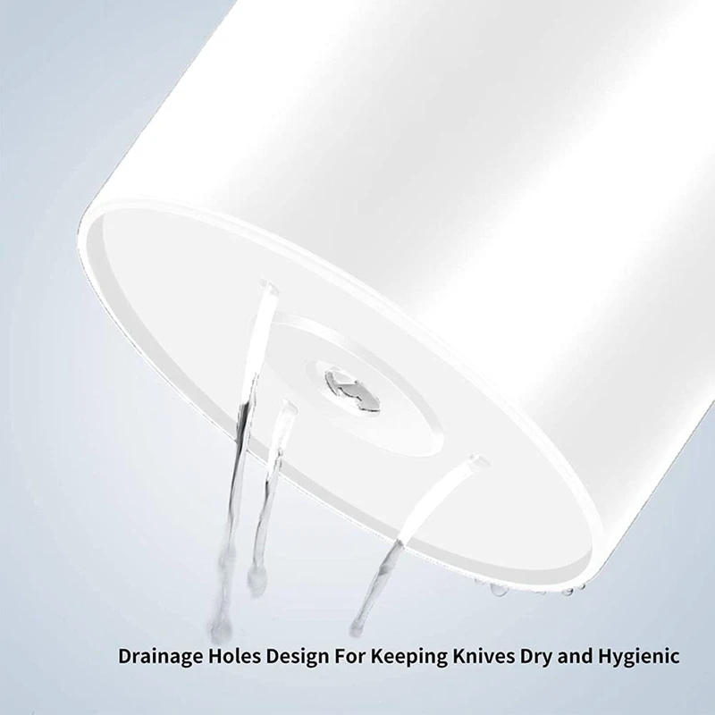 Portacoltelli universale, blocco coltelli senza coltelli, supporto per riporre blocchi di coltelli per proteggere il salvaspazio della lama