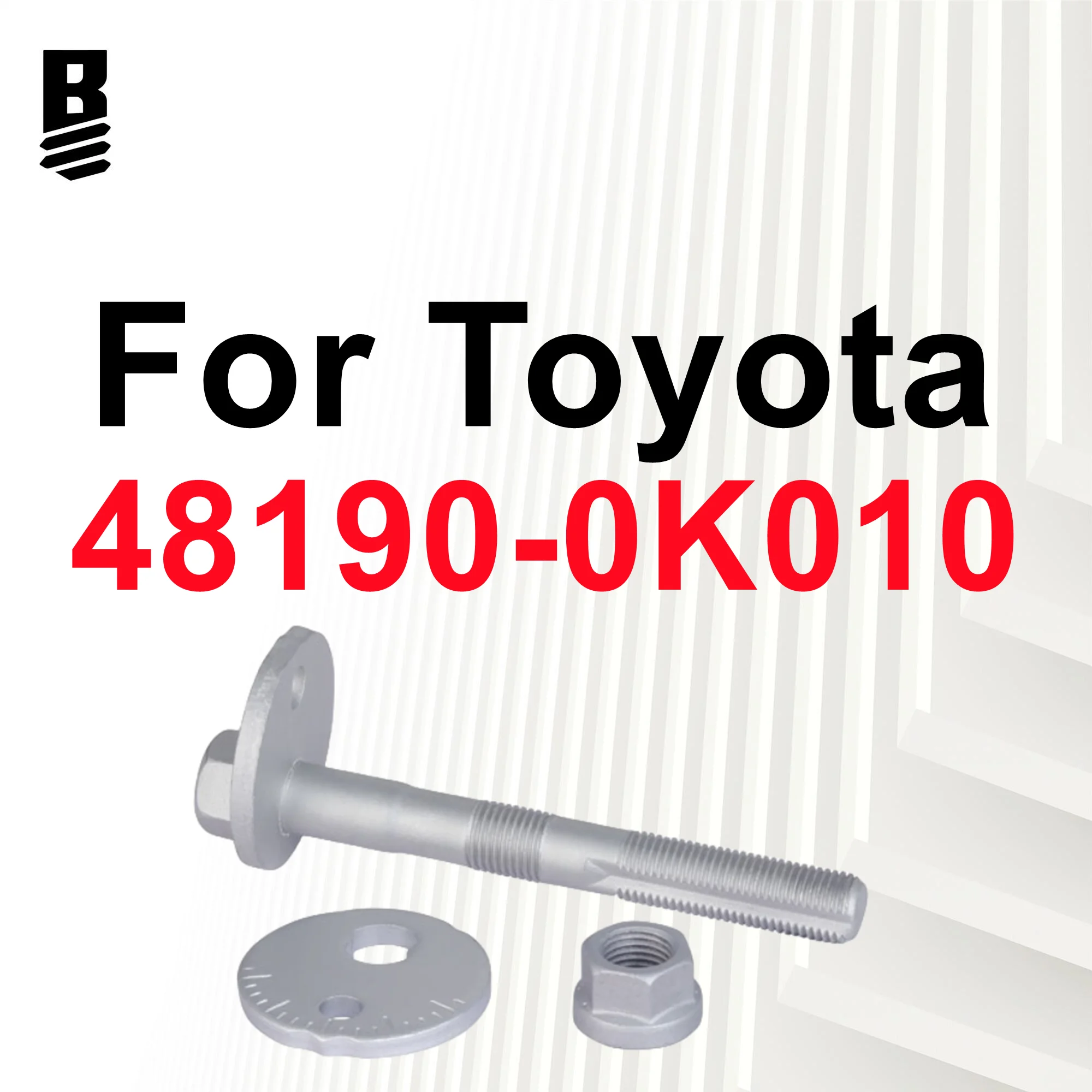 

48190-0K010 Eccentric Bolt for Toyota Bolt Boss 481900K010