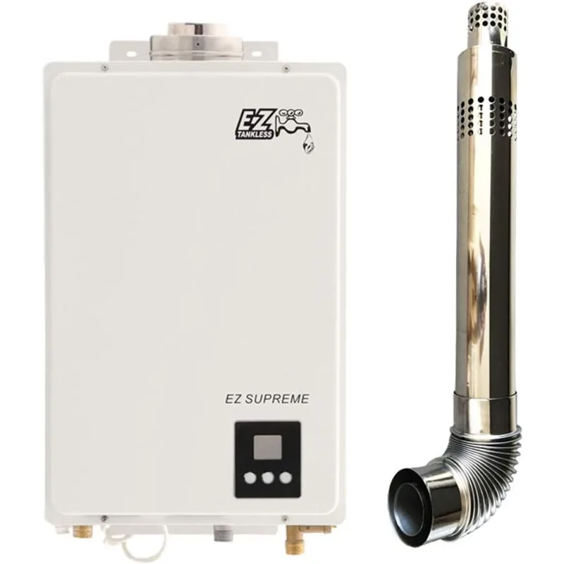 EZ Supreme Tankless Water Heater - 6.4 GPM - Natural Gas (NG) - Indoor Whole Home