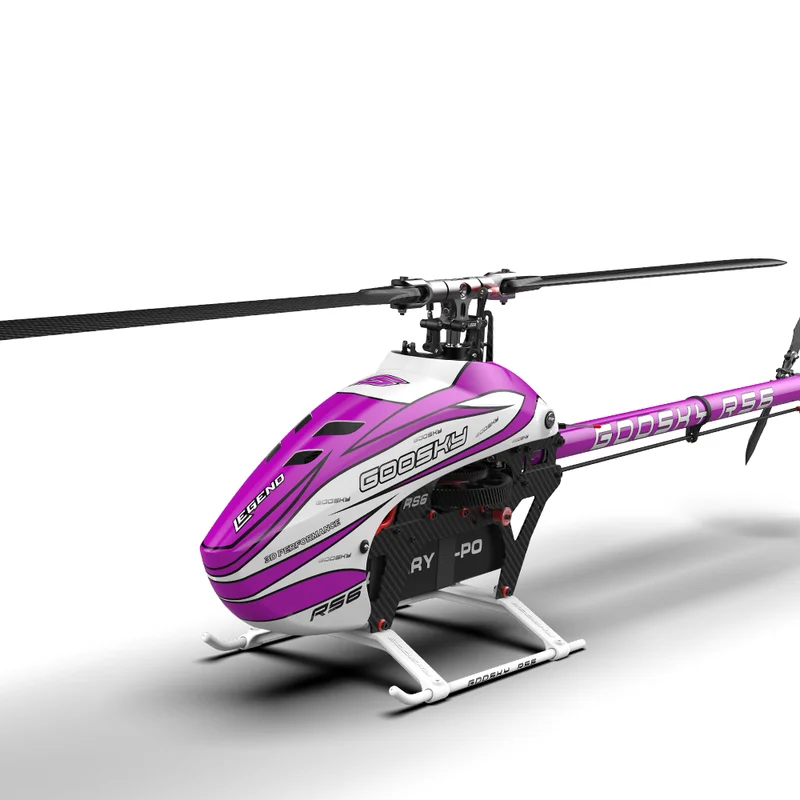 GOOSKY RS6 600-Class Competition Helicopter 3D Aerobatic RC Drone for Advanced Pilots Professional Stunt Flight Model