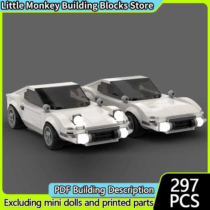 

Модель скоростного гоночного автомобиля MOC, строительные кирпичи 2000GT, роскошный спортивный автомобиль, модульная технология, детские праздничные подарки, сборные игрушки, костюм